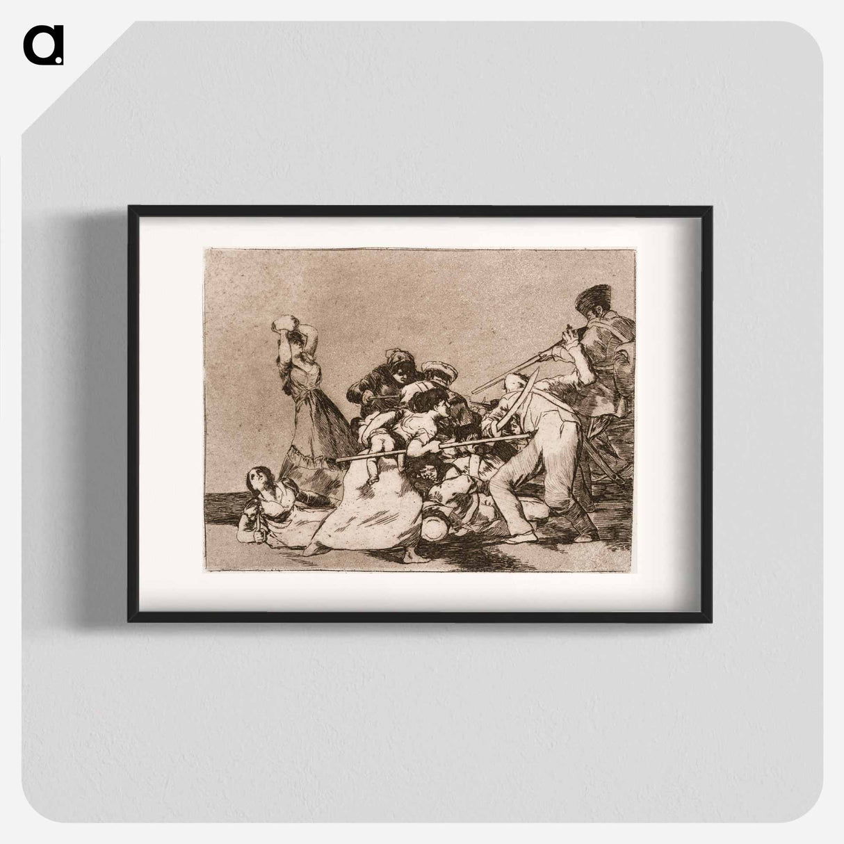 You can buy it here - Francisco de Goya Poster.
