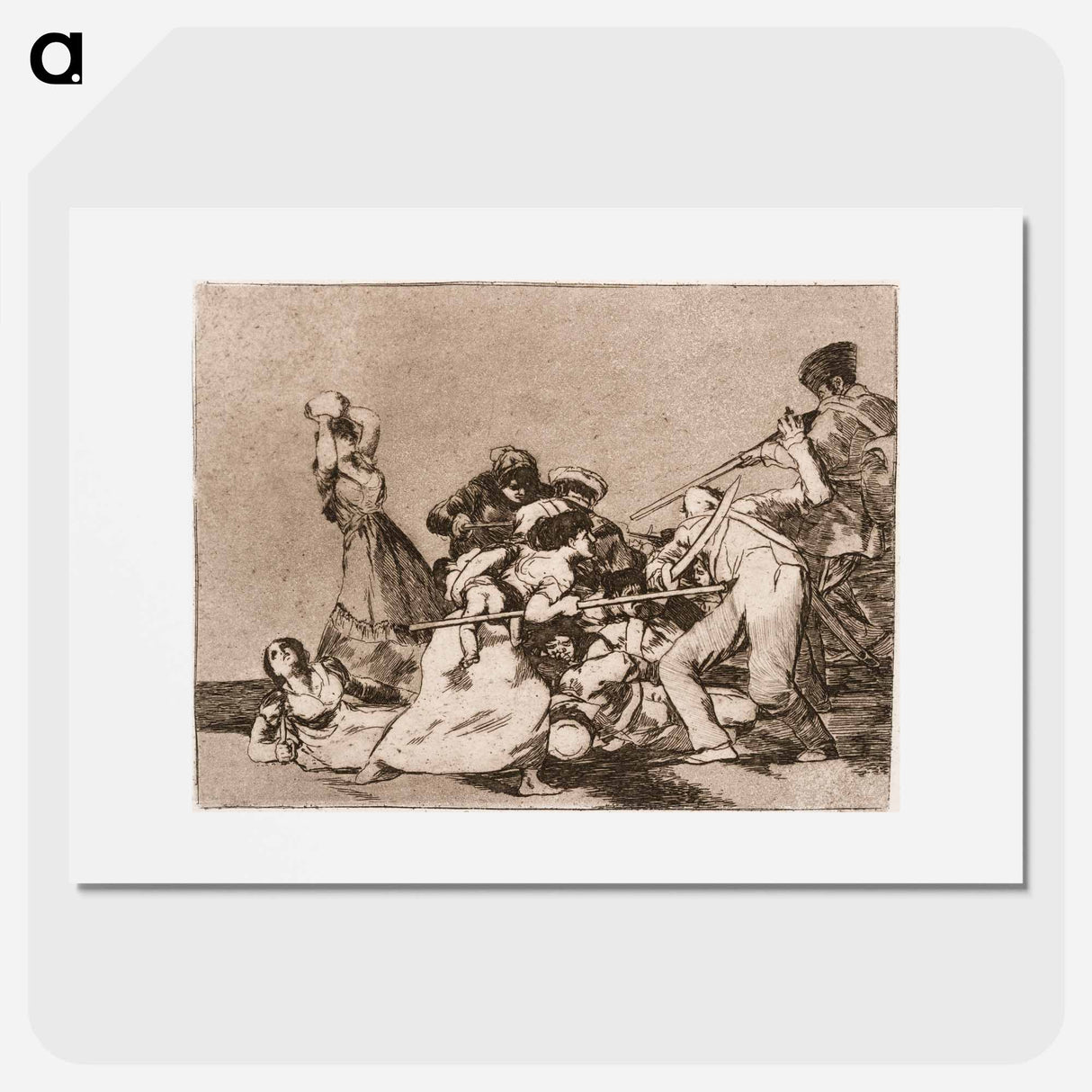 You can buy it here - Francisco de Goya Poster.