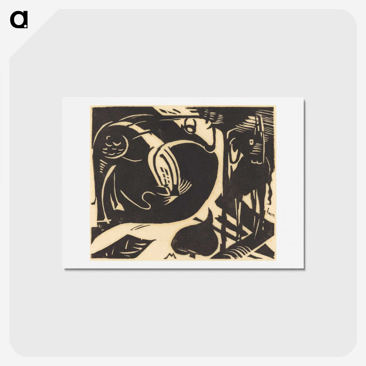 1-63_Franz-Marc_hagaki