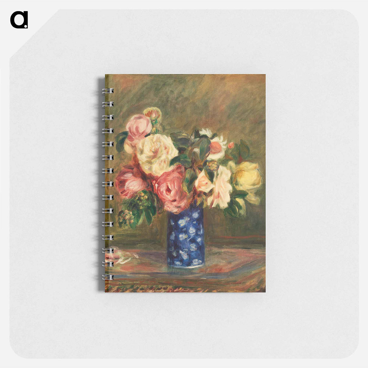 Bouquet of Roses - ピエール オーギュスト ルノワール Memo.