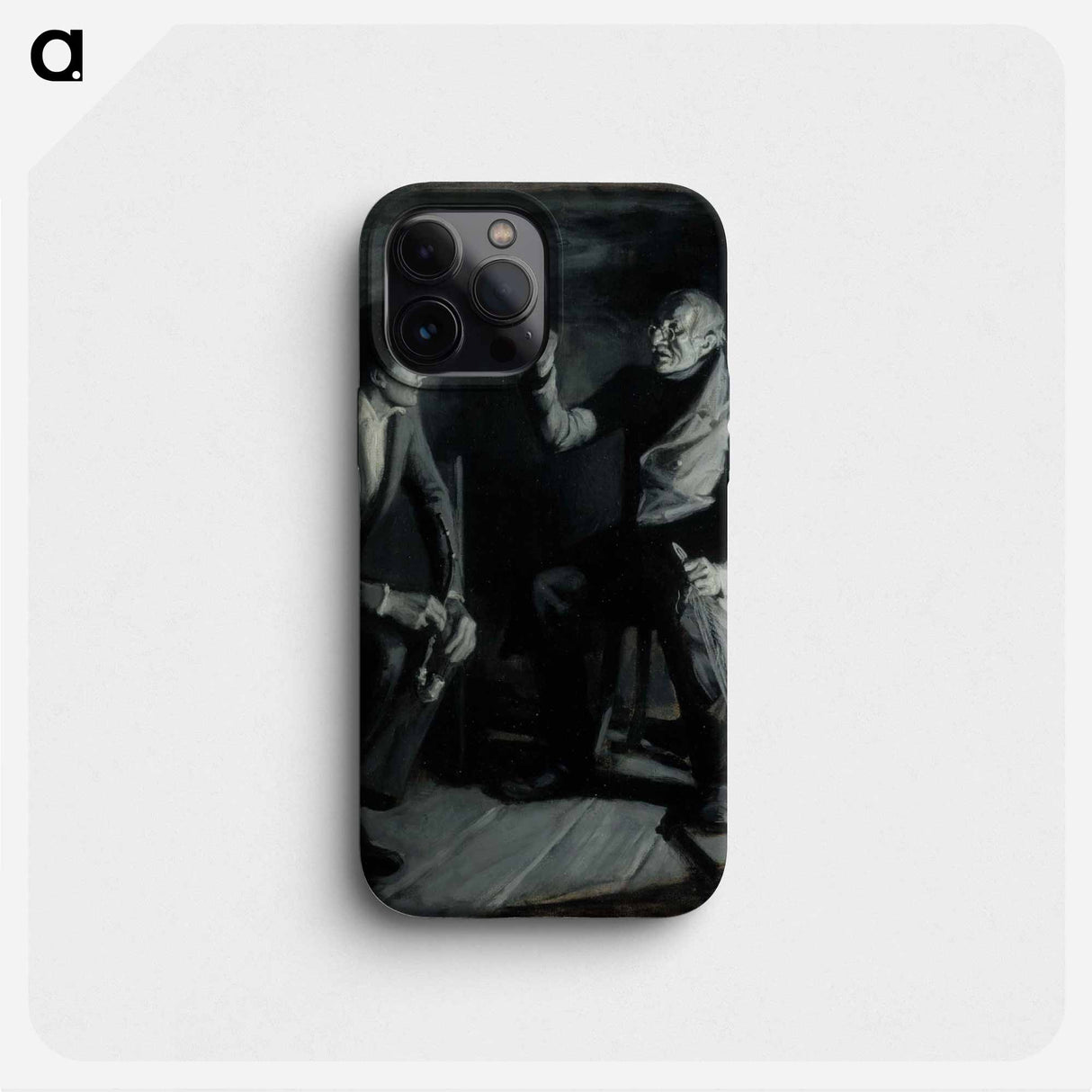 """sanella dunkerista hän alkaa..", kuvitusta vänrikki stoolin tarinoihin - アルバート エーデルフェルト Phone Case.