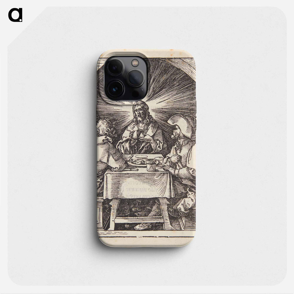 Christ at Emmaus - アルブレヒト デューラー Phone Case.