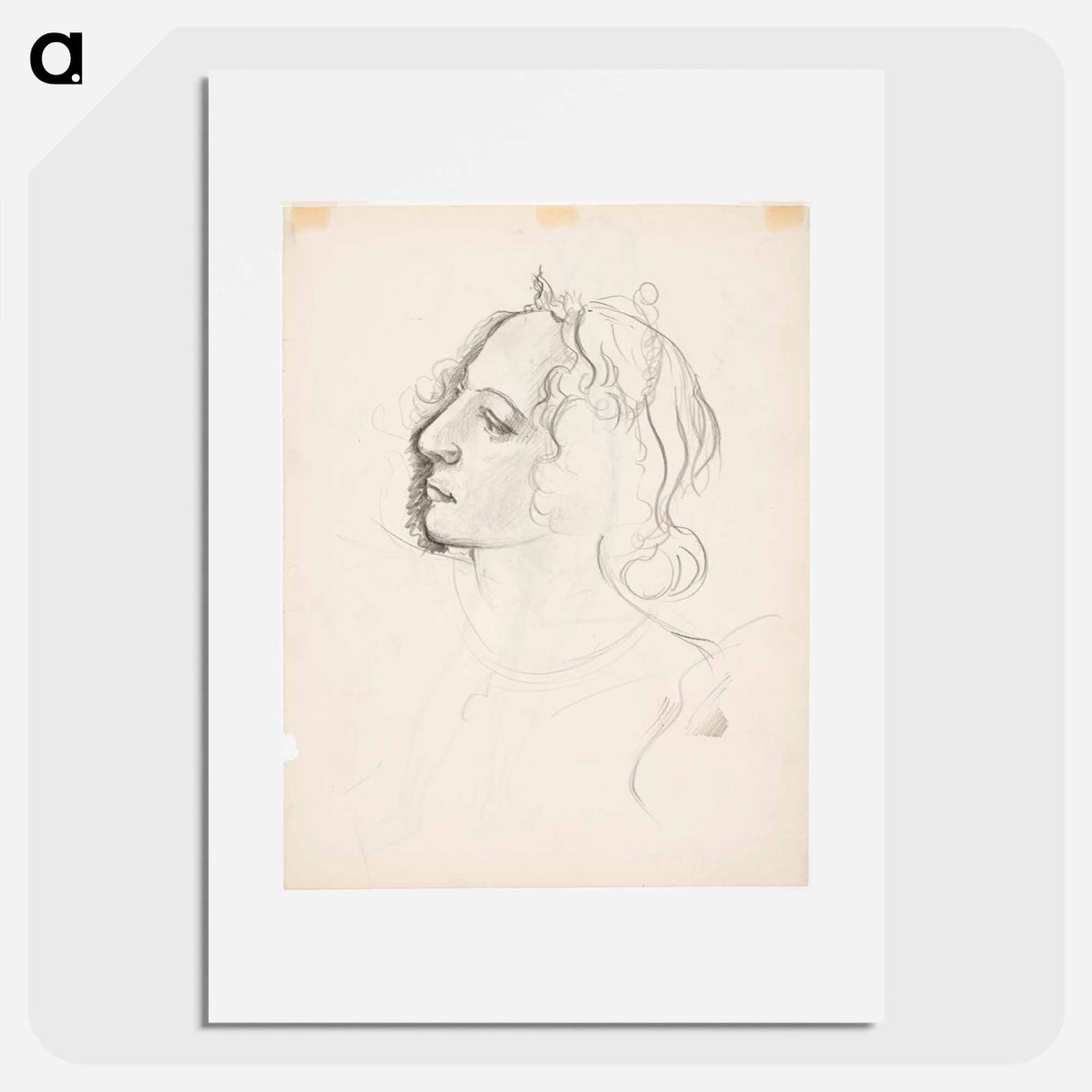 Botticelliharjoitelma - アルフレッド ウィリアム フィンチ Poster.