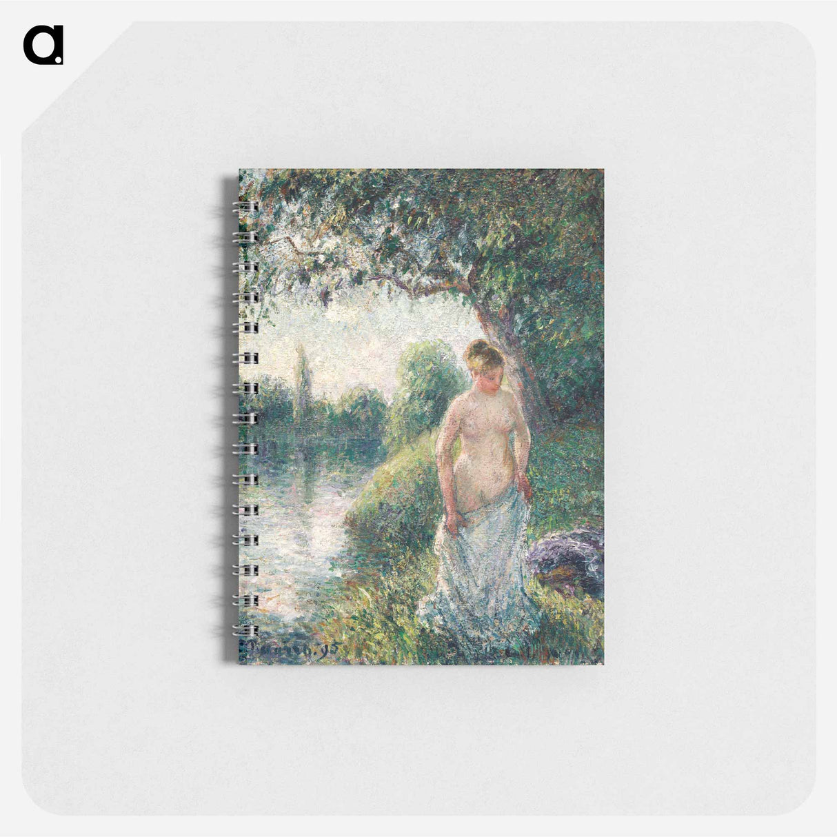 The Bather - カミーユ ピサロ Memo.