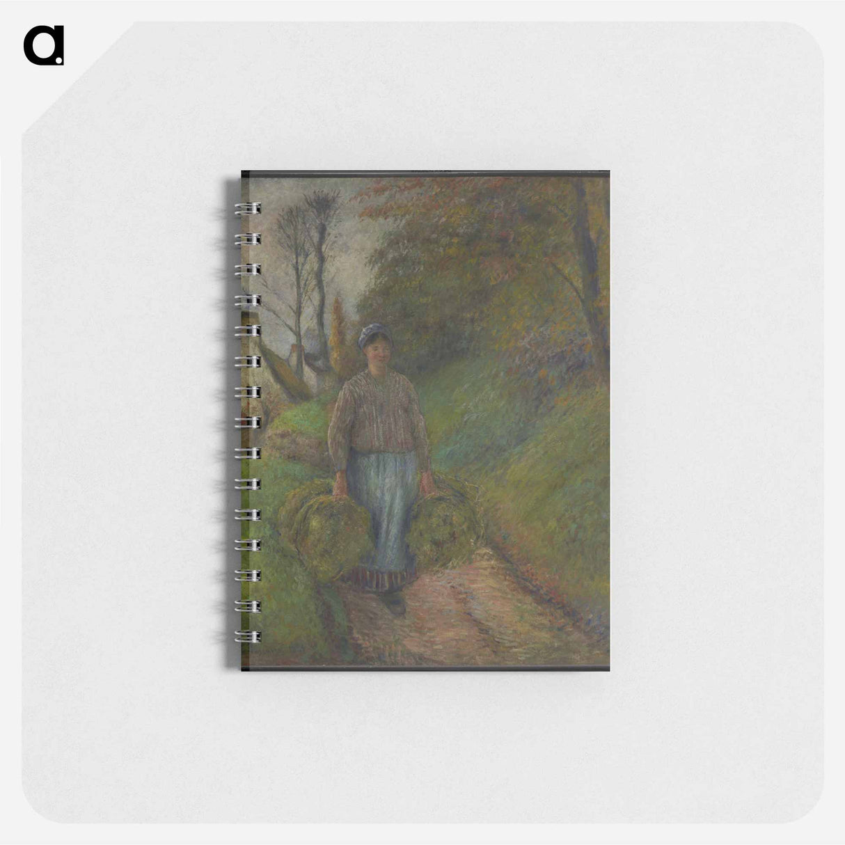 アートメモ帳-Peasant Woman Carrying Hay
- ダラス美術館 Memo.