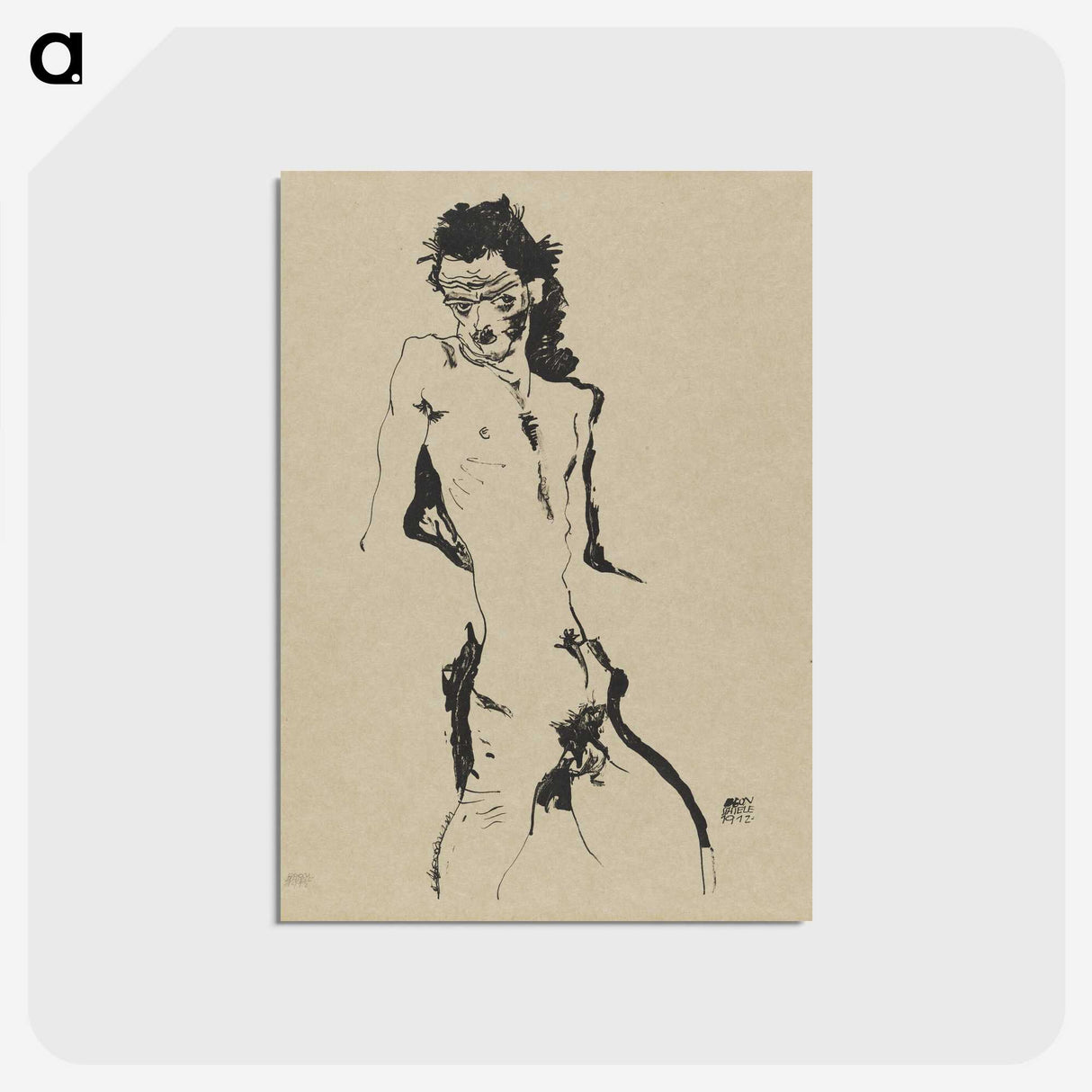 1-64_Egon-Schiele_postcard
