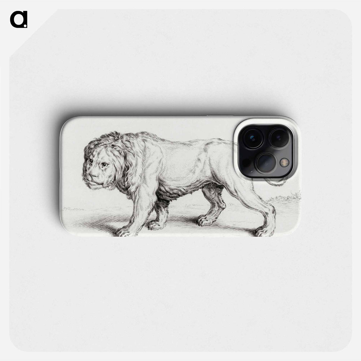 Lion - ジャン ベルナール Phone Case.