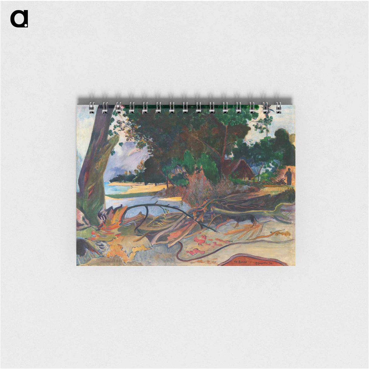 The Hibiscus Tree - ポール ゴーギャン Memo.