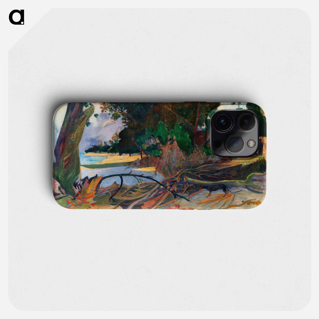 The Hibiscus Tree - Paul Gauguin Phone Case.