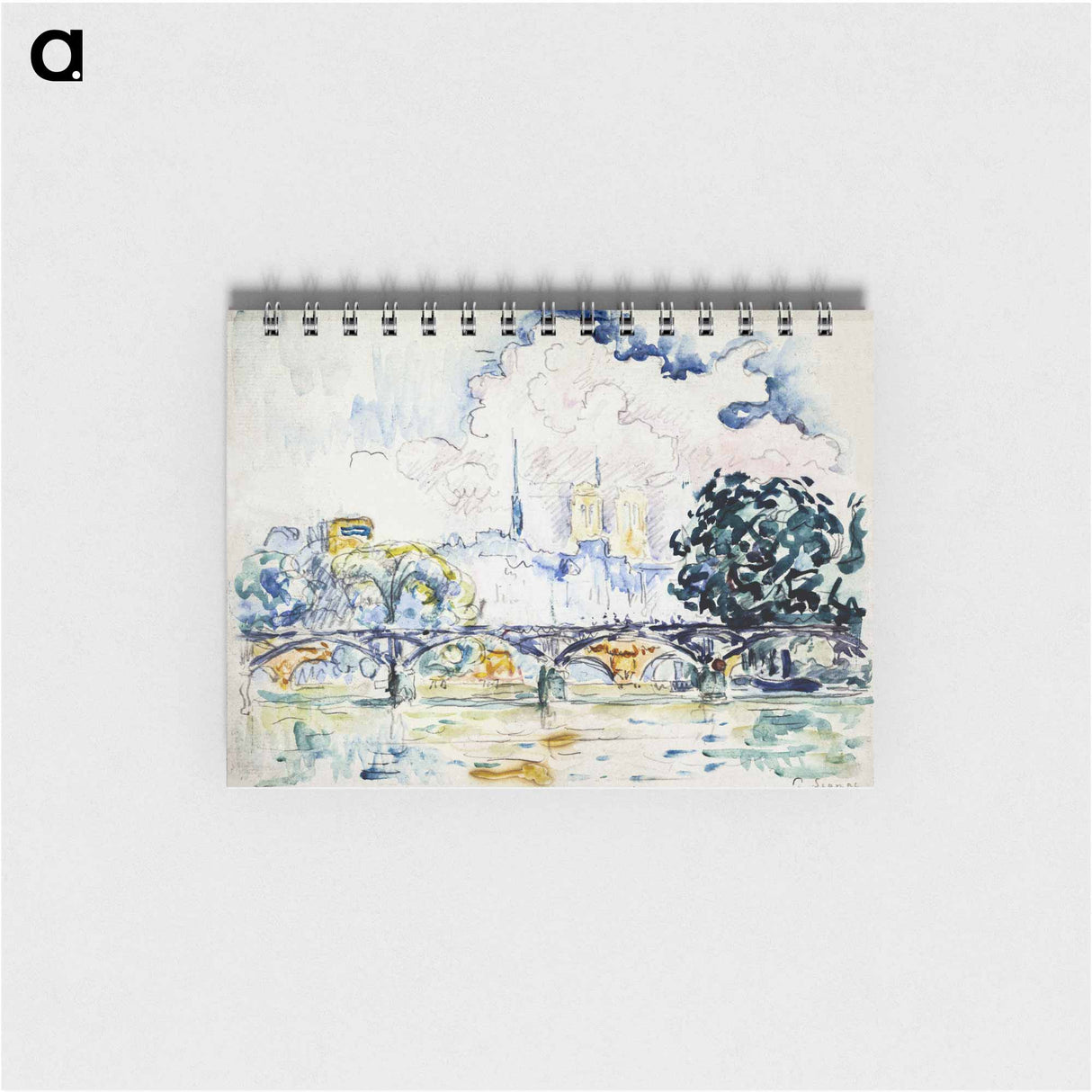 Le Pont des Arts - ポール シニャック Memo.