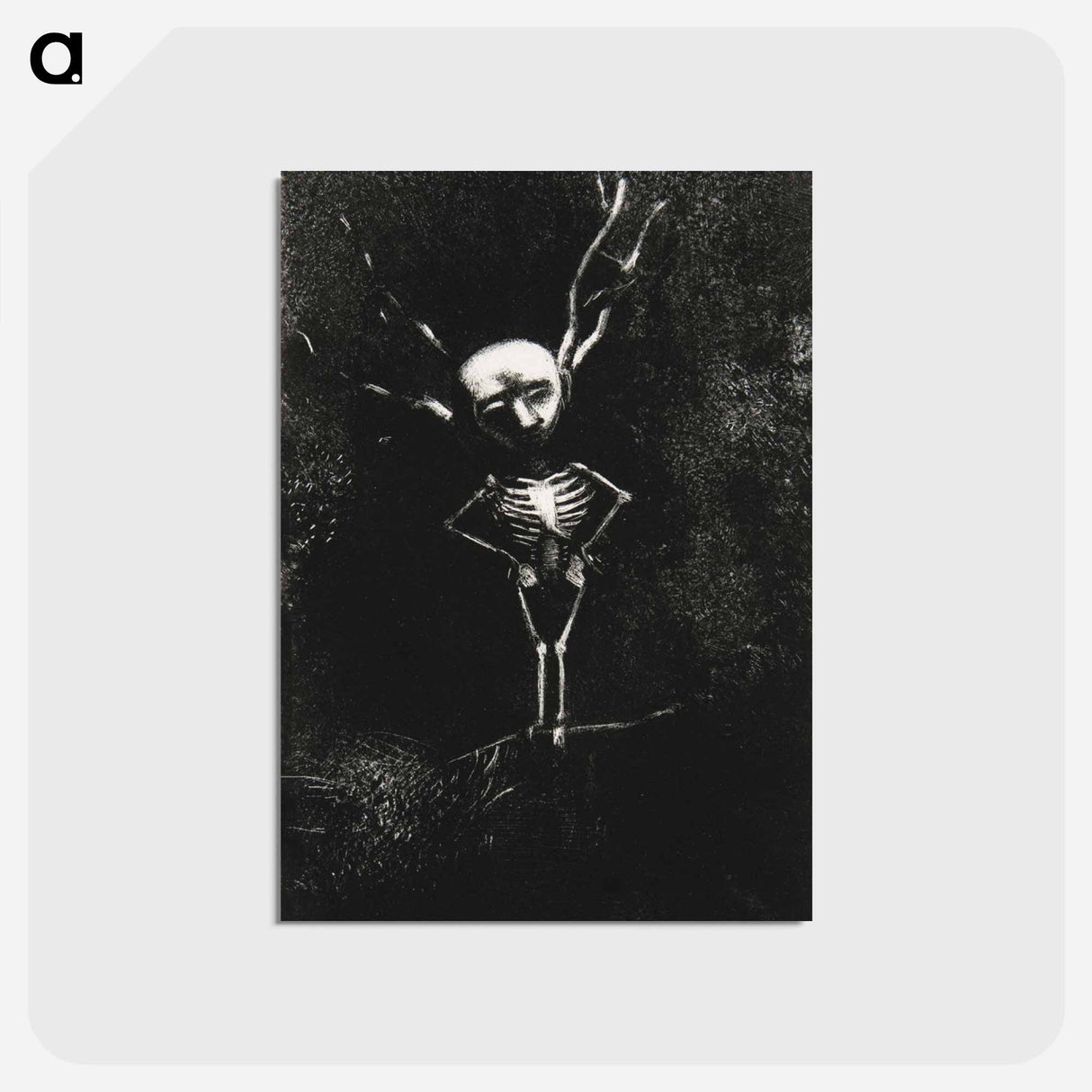 アートポストカード-In the Maze of Branches the Pale Figure Appeared
- イェール大学アートギャラリー Postcard.