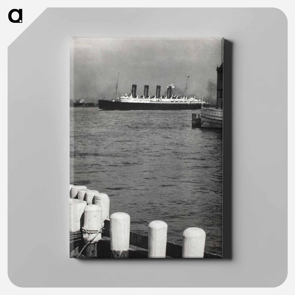 Outward Bound, The Mauretania - アルフレッド スティーグリッツ Canvas.
