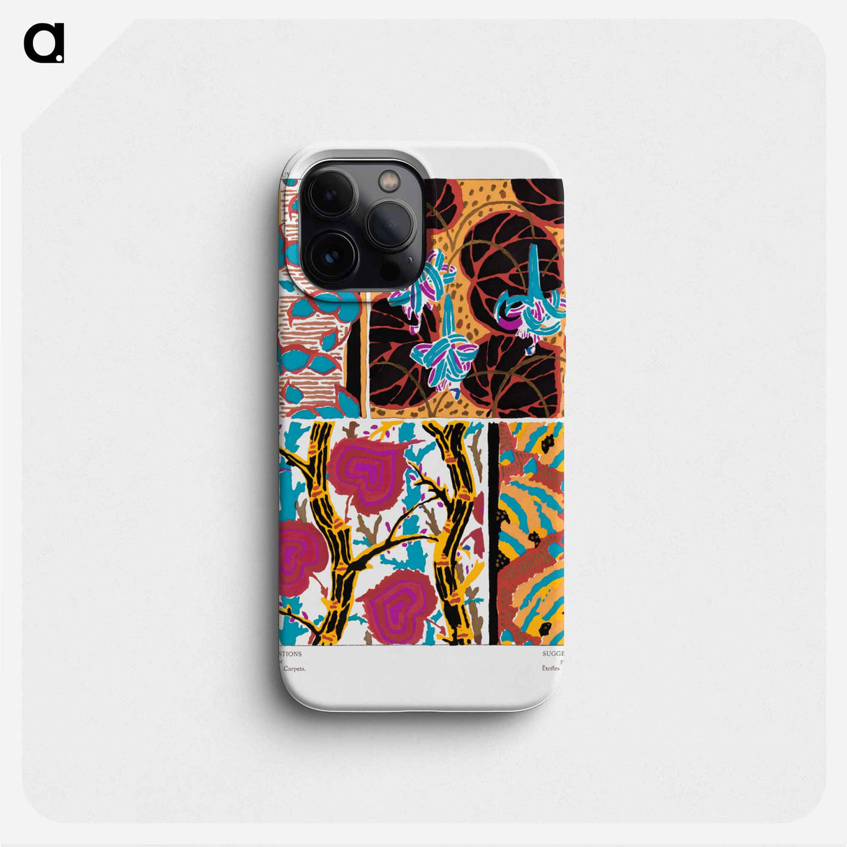 Suggestions pour étoffes et tapis: 60 motifs en couleur - E.A.セギー Phone Case.