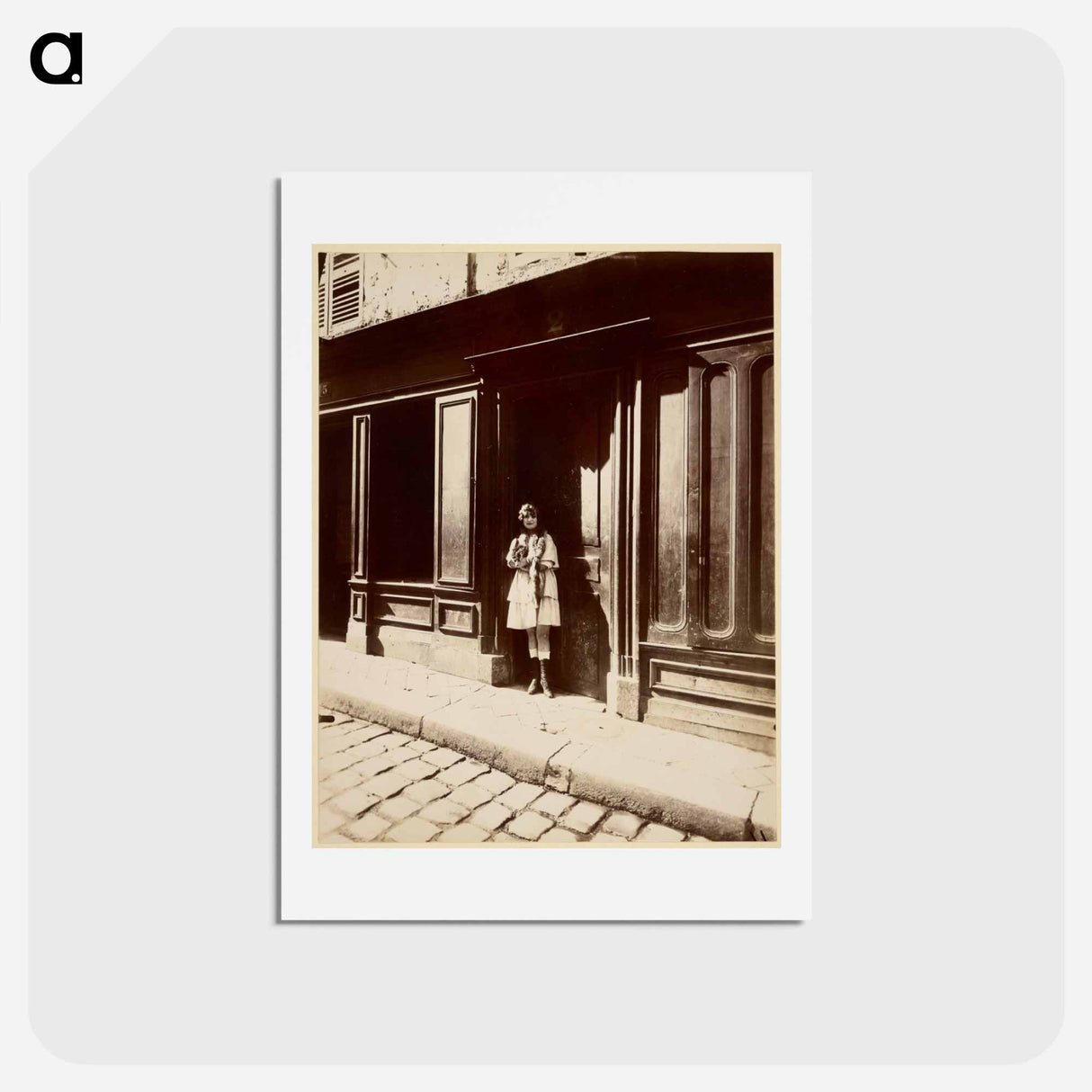 アートポストカード-Versailles, Maison Close, Petite Palace
- ウジェーヌ アジェ Postcard.