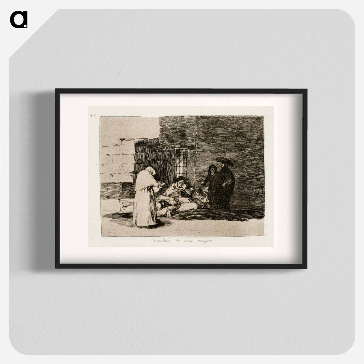 No art in the world - Francisco de Goya Poster.