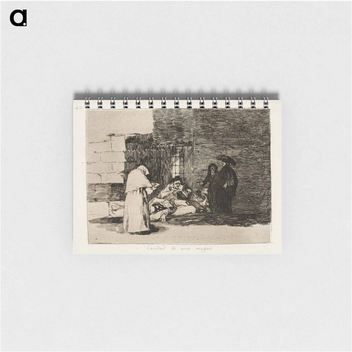 Erään naisen armeliaisuutta - フランシスコ デ ゴヤ Memo.