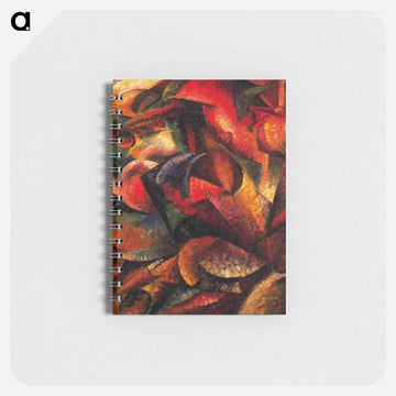 Dynamism of a Human Body - ウンベルト ボッチョーニ  Memo.