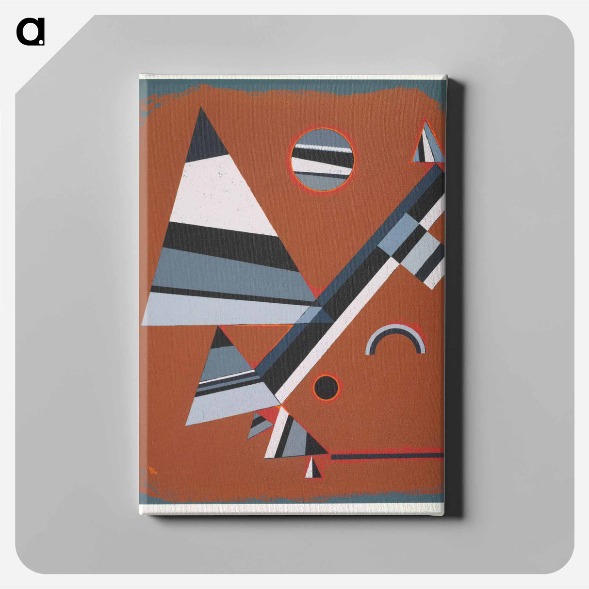 Gris - ワシリー カンディンスキー Canvas.