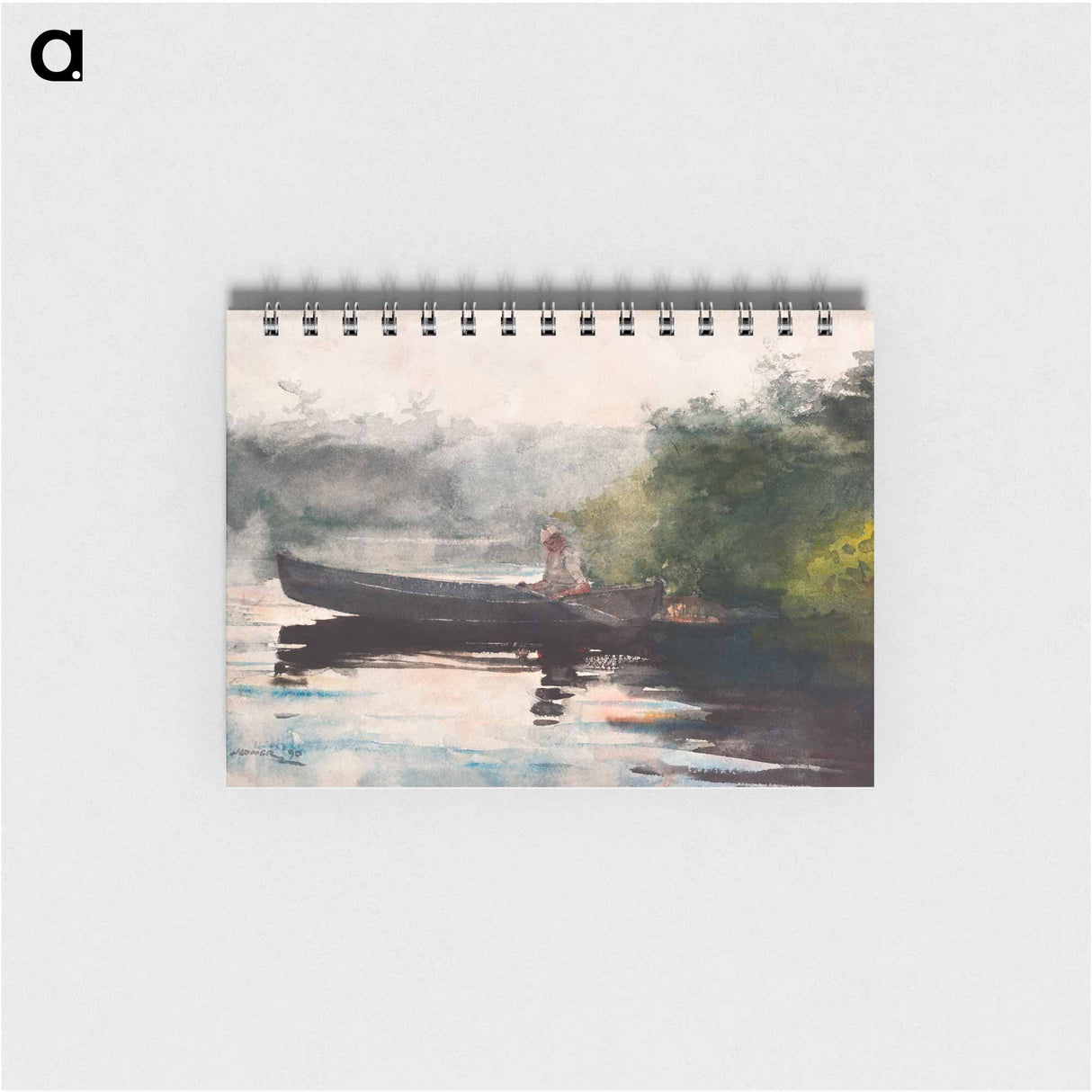 The End of the Day, Adirondacks - ウィンスロー ホーマー Memo.