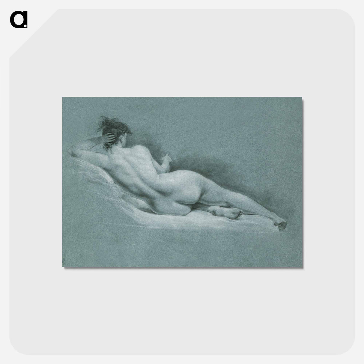アートポストカード-Reclining Nude, back view
- イェール大学アートギャラリー Postcard.