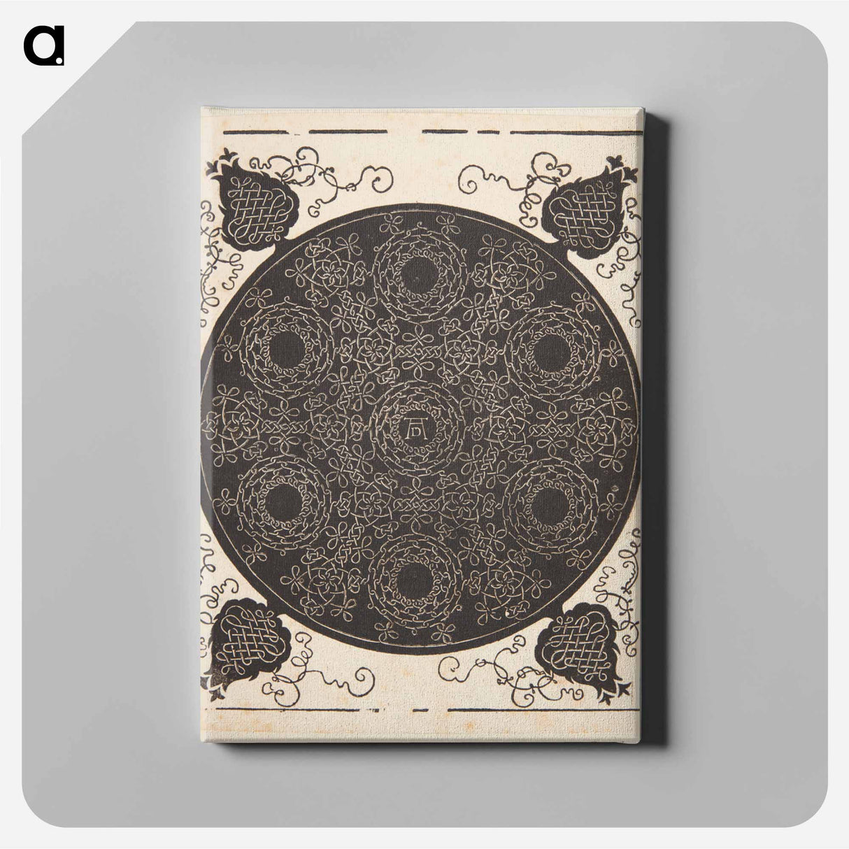 Knob with seven rings - アルブレヒト デューラー Canvas.