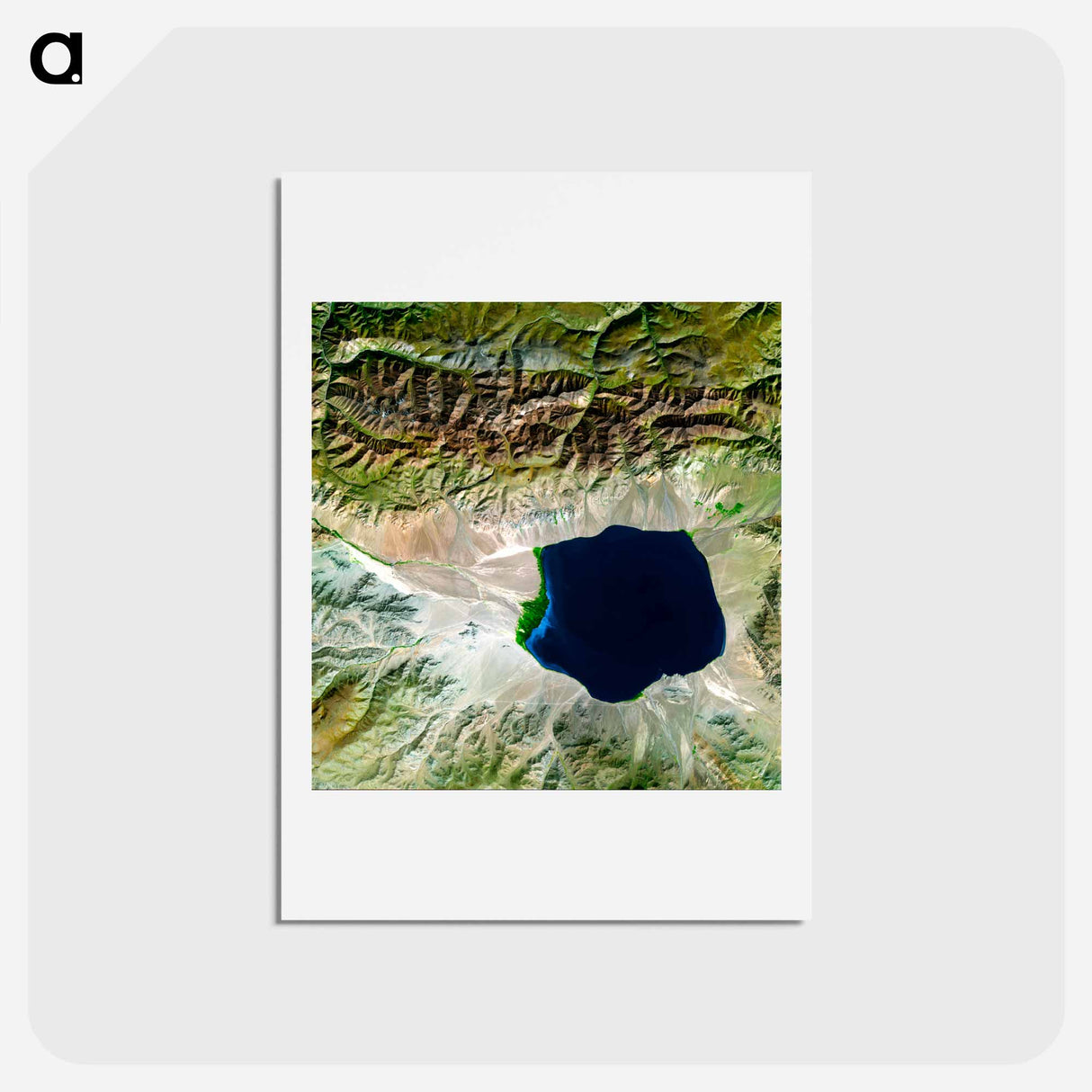 アートポストカード-Uvs Nuur Basin
- 上空からの地球 Postcard.