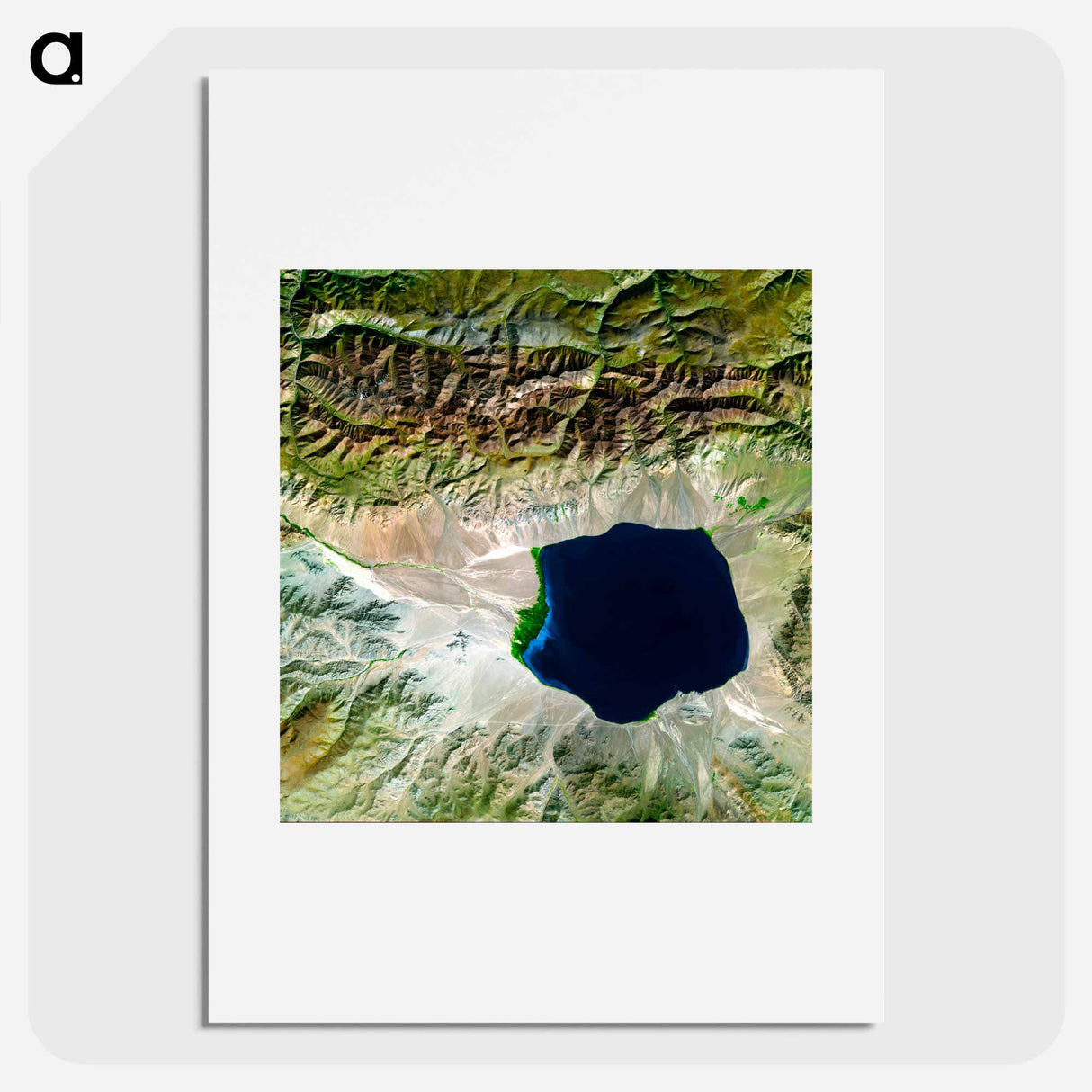 アートポスター-Uvs Nuur Basin
- 上空からの地球 Poster.