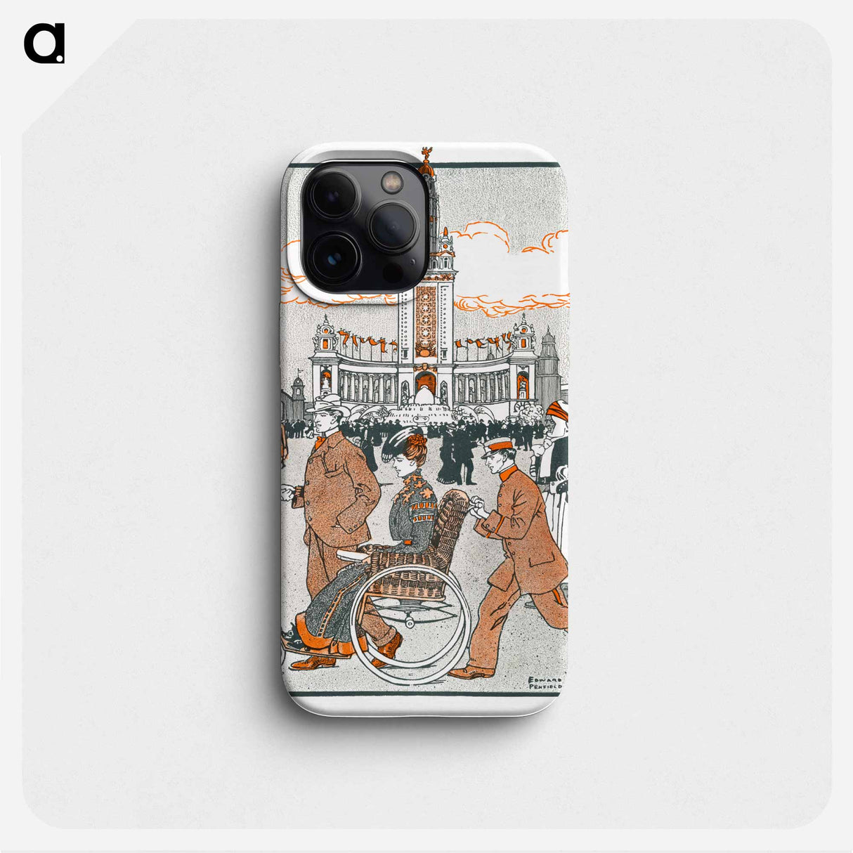 Pan-American Exposition print - Edward Penfield Phone Case.