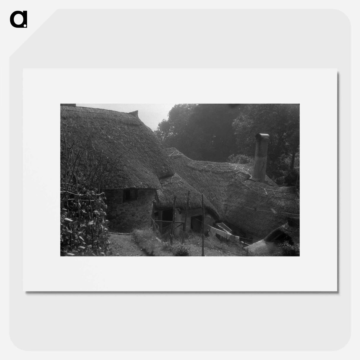 English landscape scene - エリック リー ジョンソン Poster.