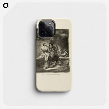 イエロー - ウジェーヌ ドラクロワ Phone Case.
