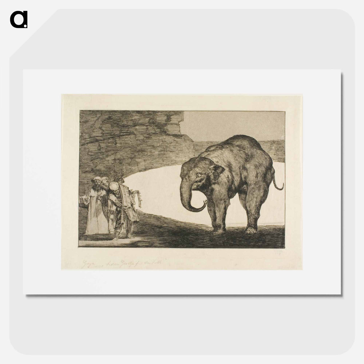 Animal Folly - Francisco de Goya Poster.