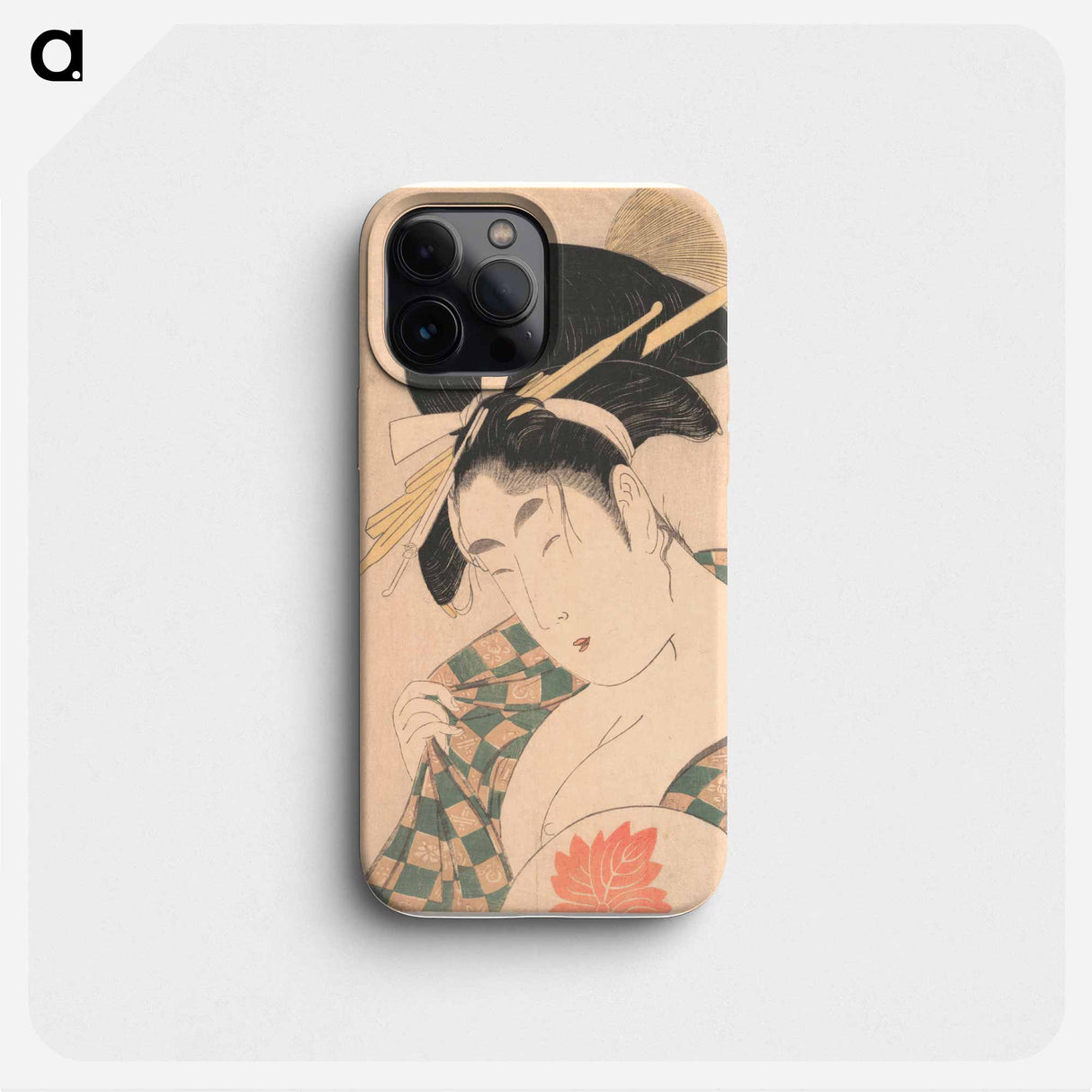A Courtesan - 喜多川 歌麿 Phone Case.