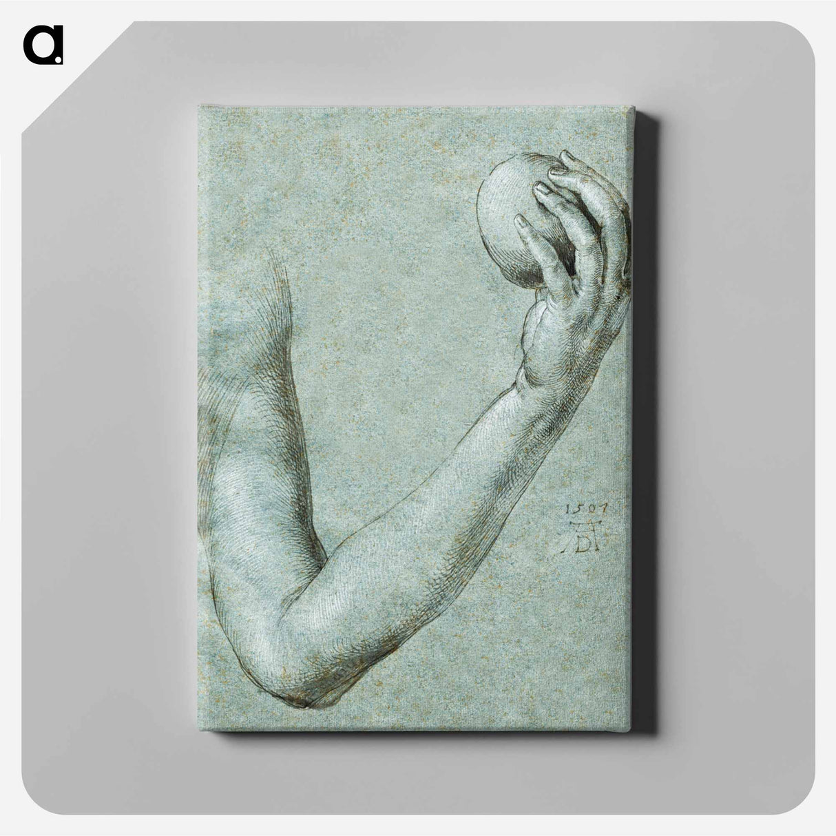 Arm of Eve - アルブレヒト デューラー Canvas.