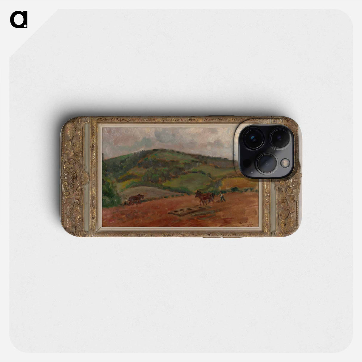 Farmwork - アルフレッド ウィリアム フィンチ Phone Case.