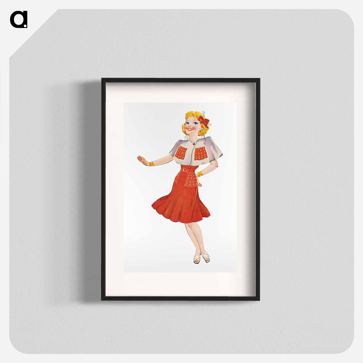 アートポスター-Babs Paper Doll
- ボストン公共図書館 Poster.