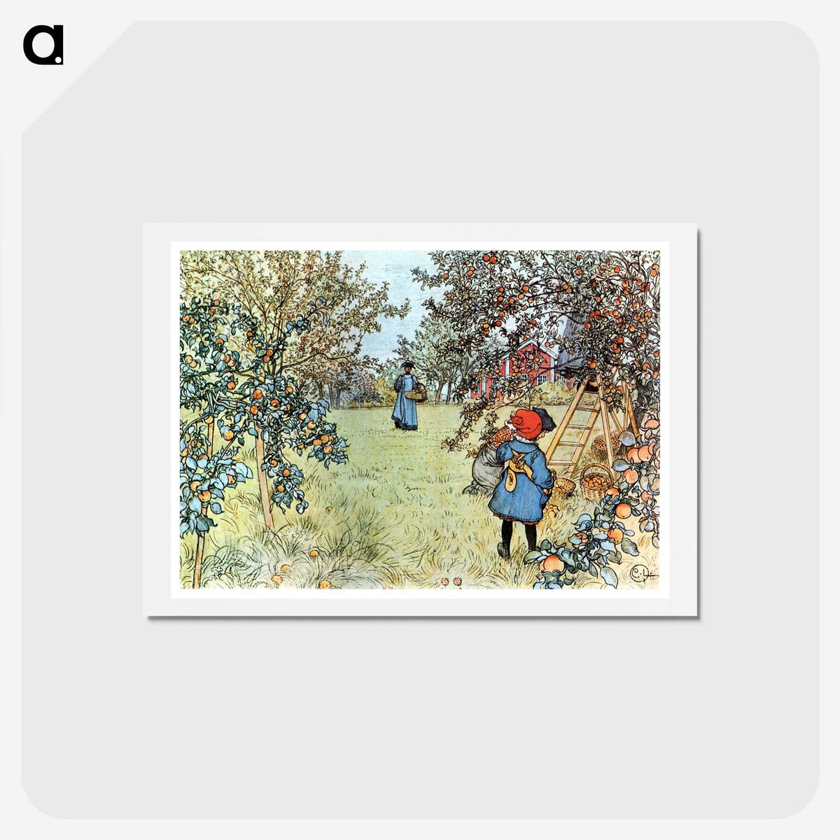 1-67_Carl-Larsson_hagaki