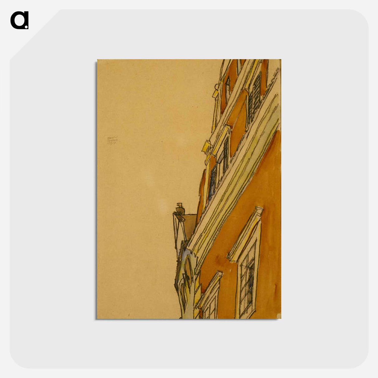 アートポストカード-Krumau House
- ダラス美術館 Postcard.