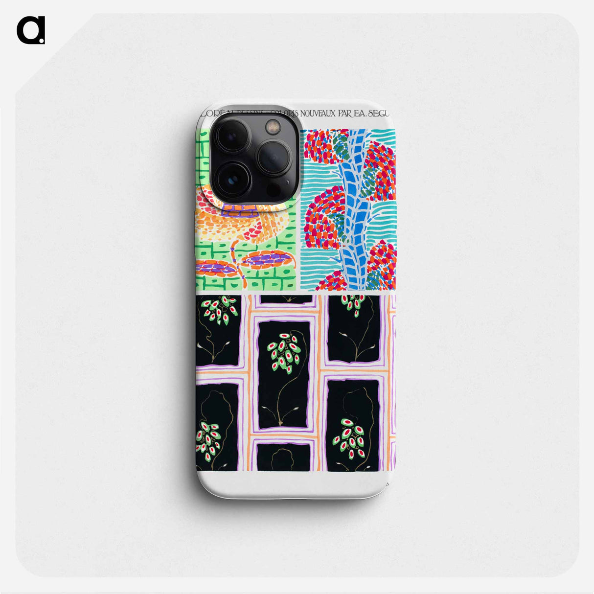 Floréal: dessins and coloris nouveaux - E.A.セギー Phone Case.