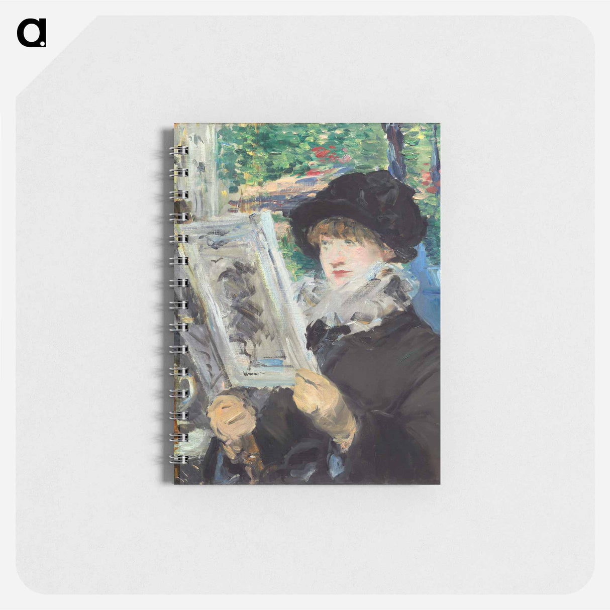 Woman Reading - エドゥアール マネ Memo.
