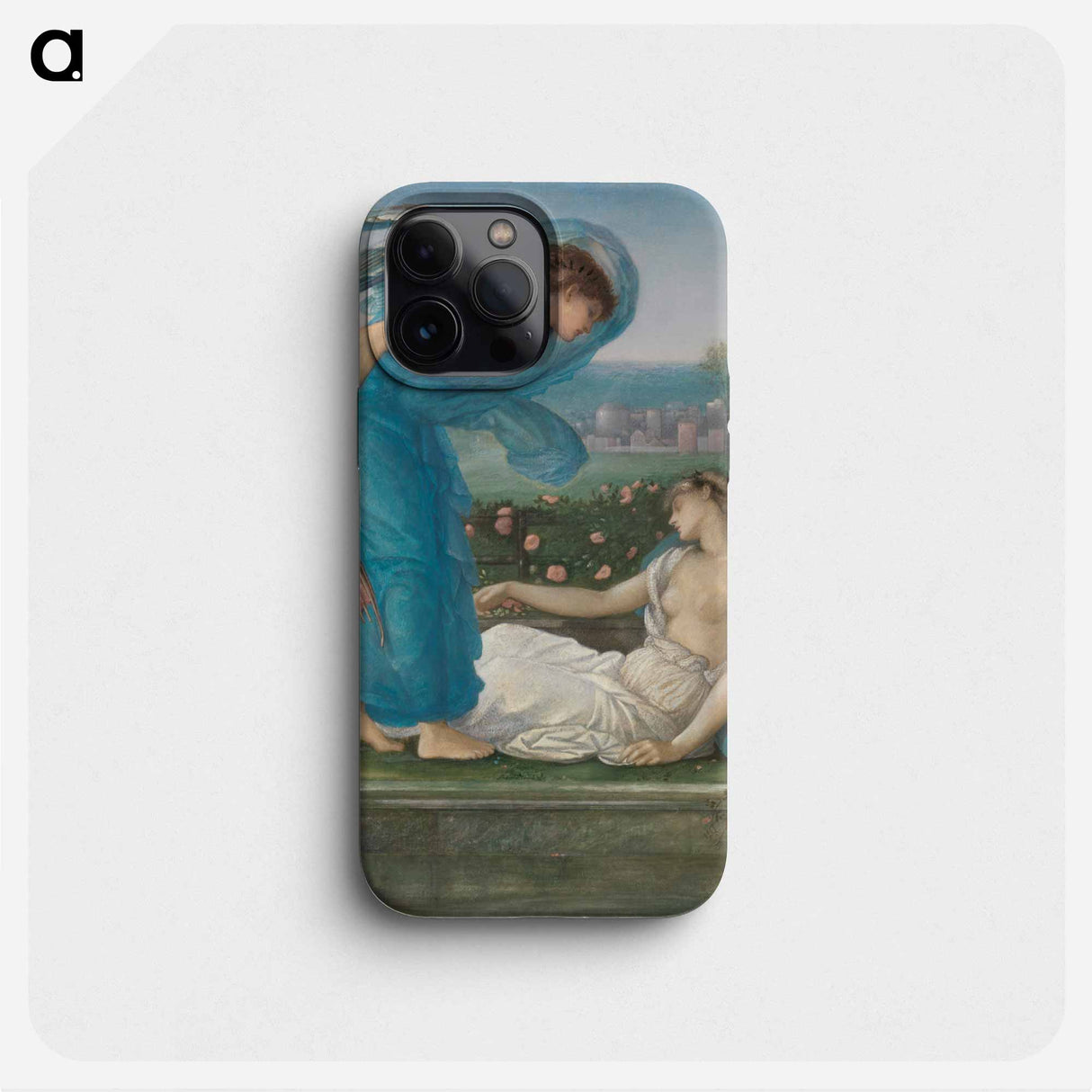 Cupid and Psyche - エドワード バーン ジョーンズ Phone Case.