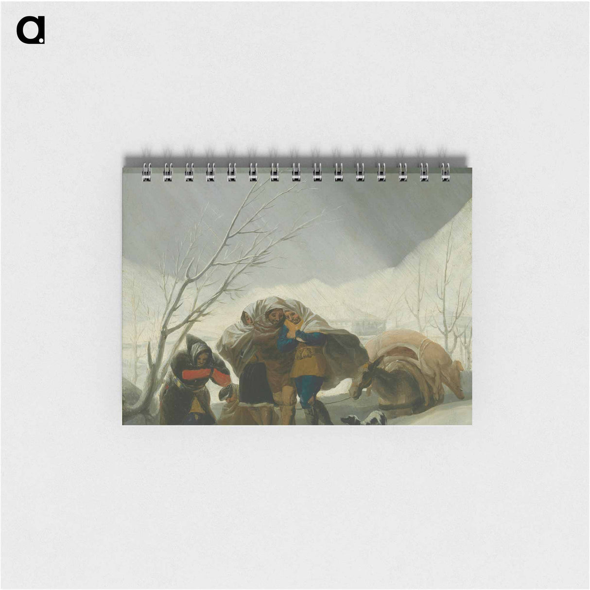 Winter Scene - フランシスコ デ ゴヤ Memo.