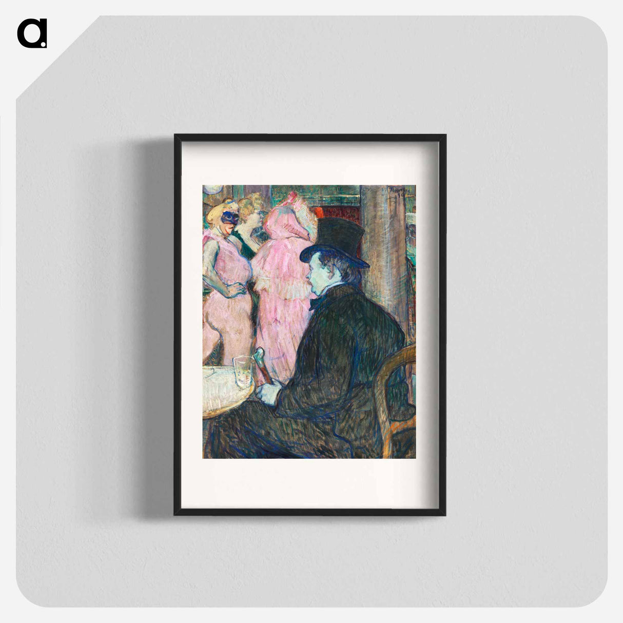 Maxime Dethomas - Henri de Toulouse-Lautrec Poster.