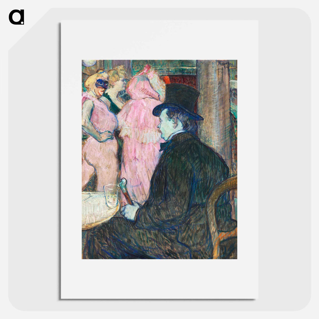 Maxime Dethomas - Henri de Toulouse-Lautrec Poster.