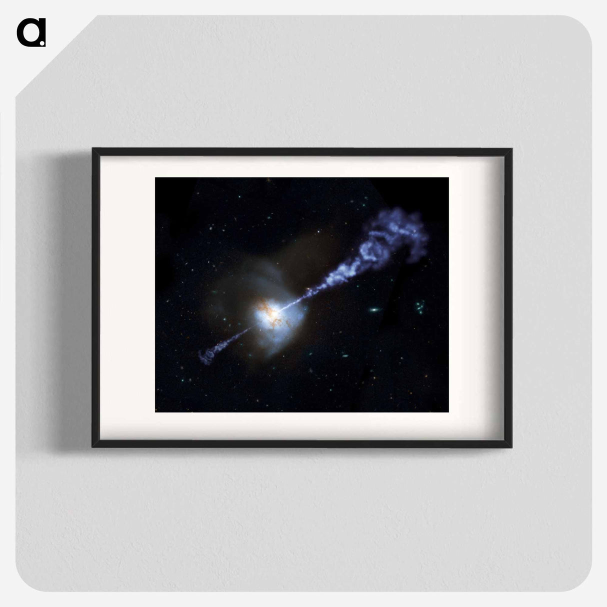 アートポスター-Black Hole Star Formation
- ハッブル画像 Poster.