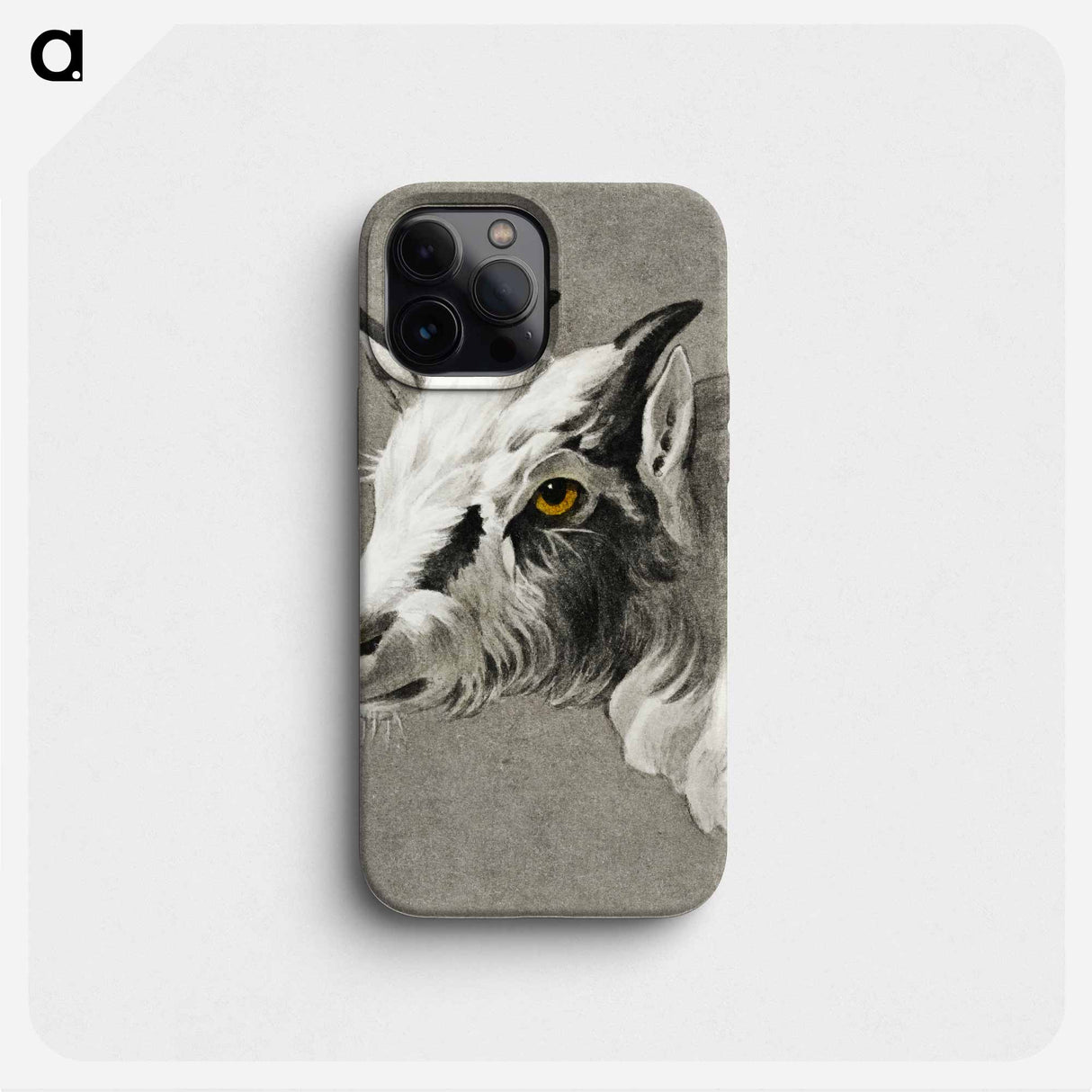Head of a goat - ジャン ベルナール Phone Case.