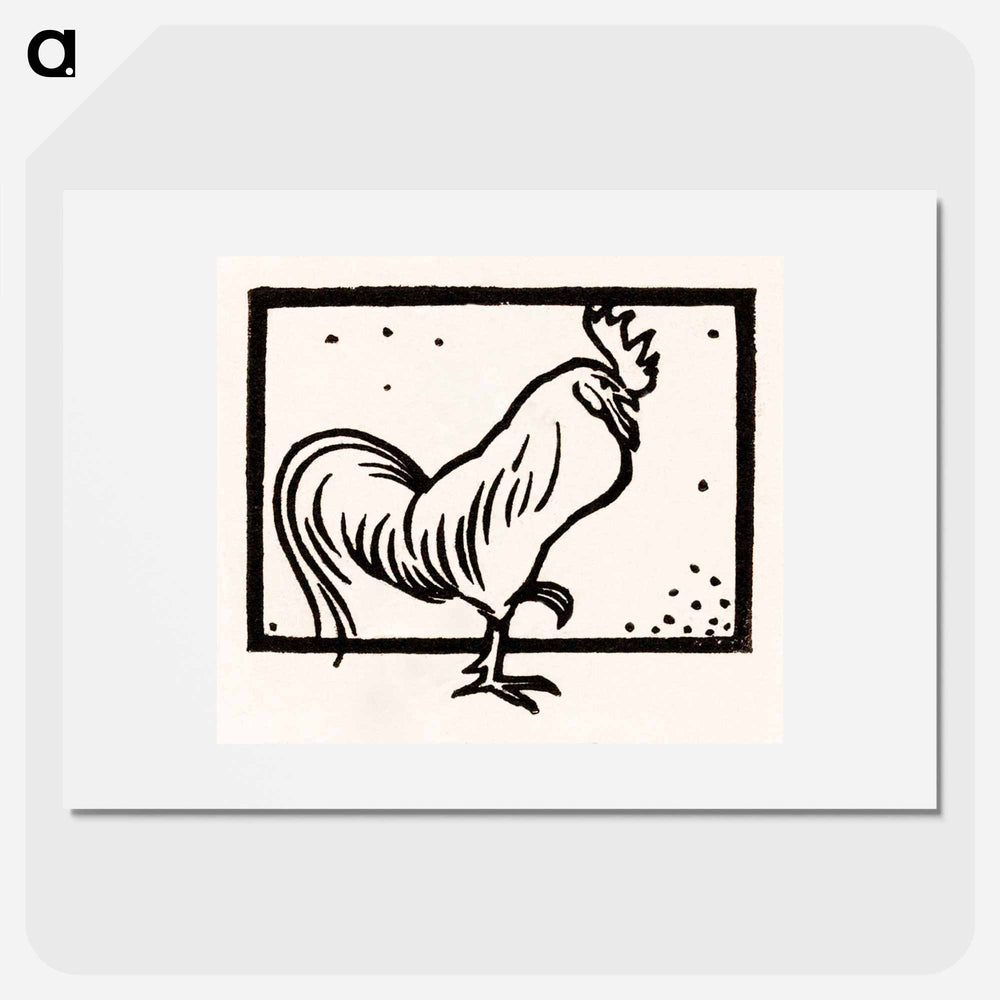 Rooster - Julie de Graag Poster.