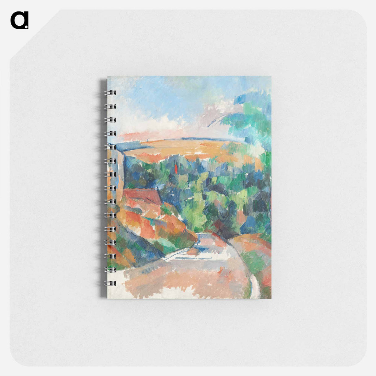 The Bend in the Road - ポール セザンヌ Memo.
