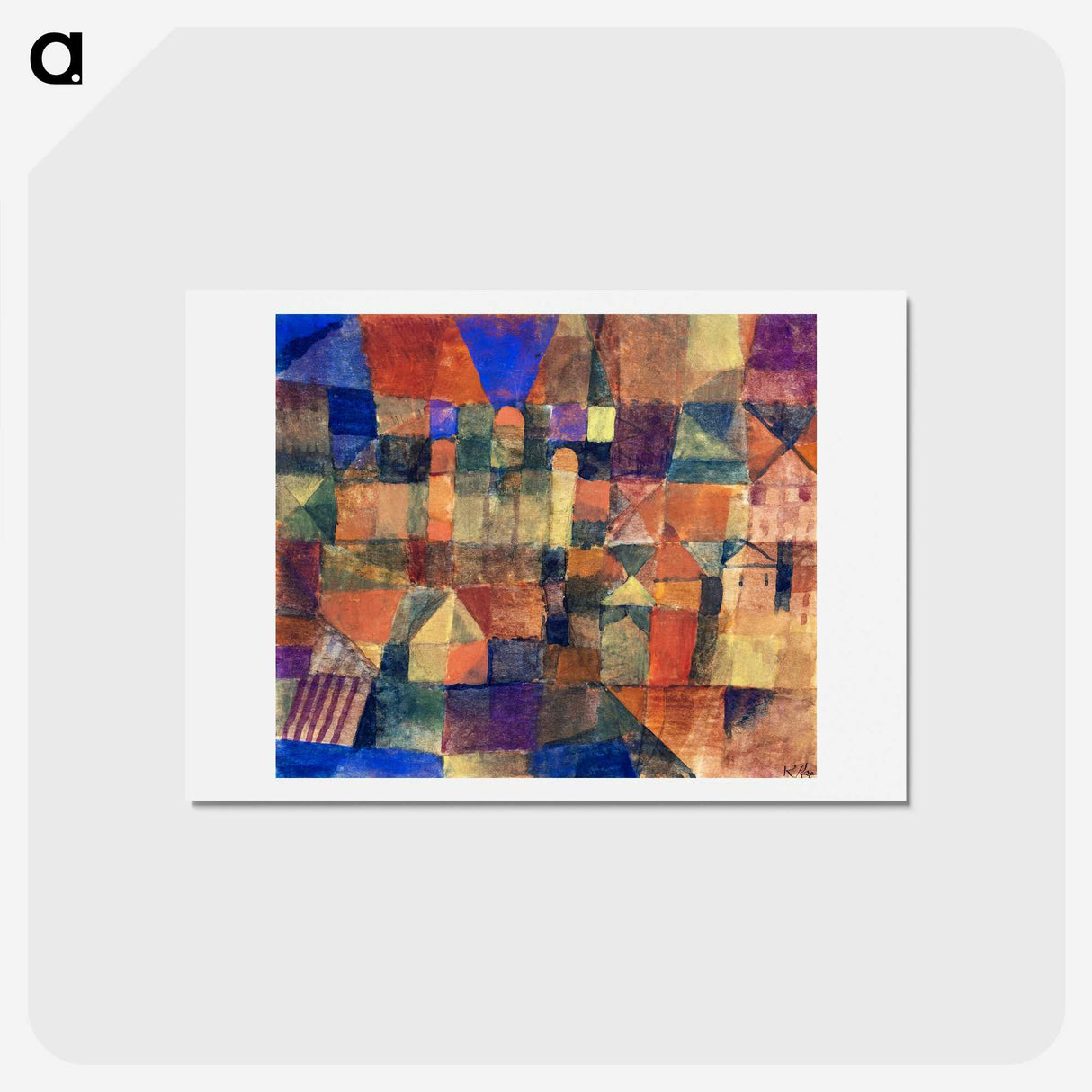 1-67_Paul-Klee_hagaki