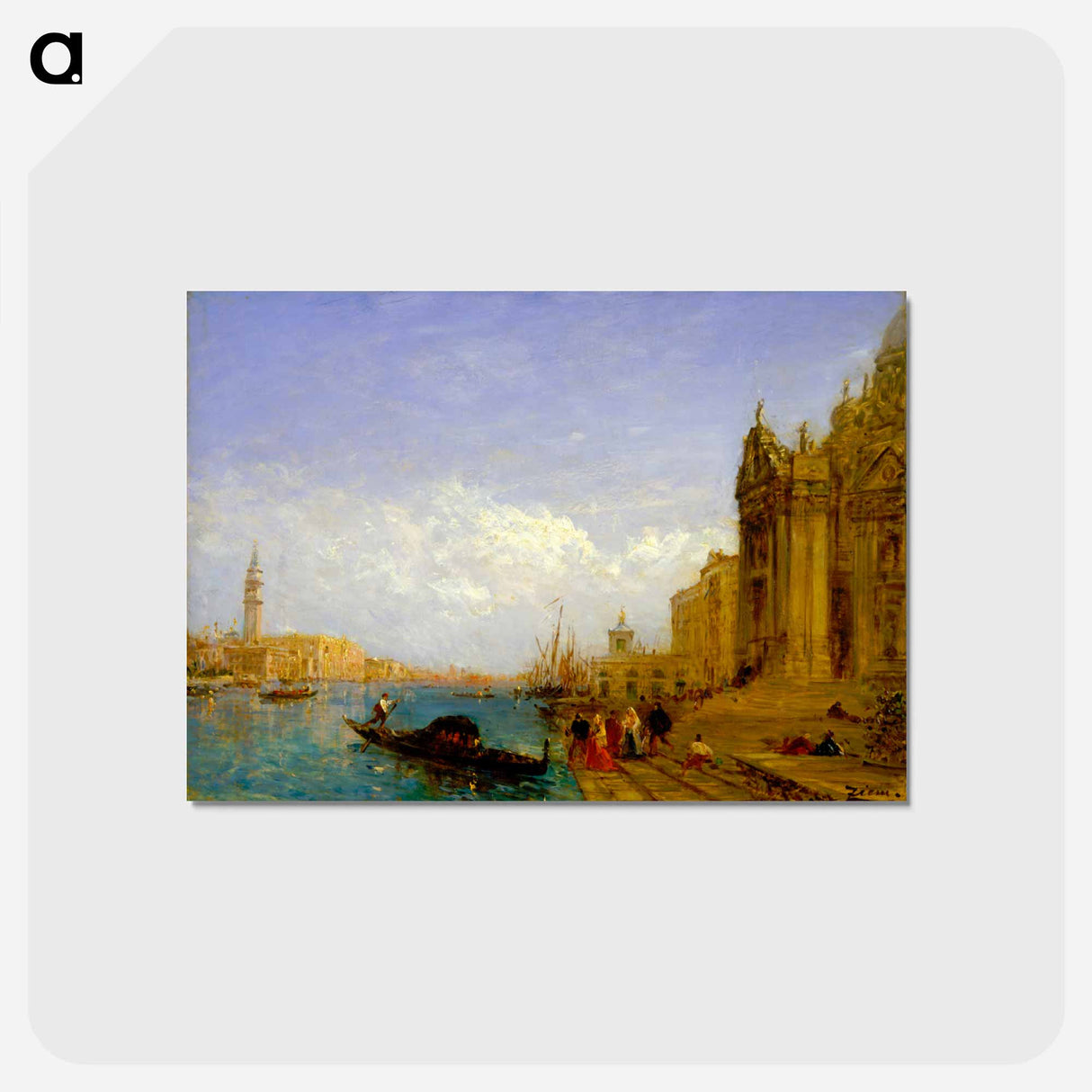 アートポストカード-Venetian Scene
- セントルイス美術館 Postcard.