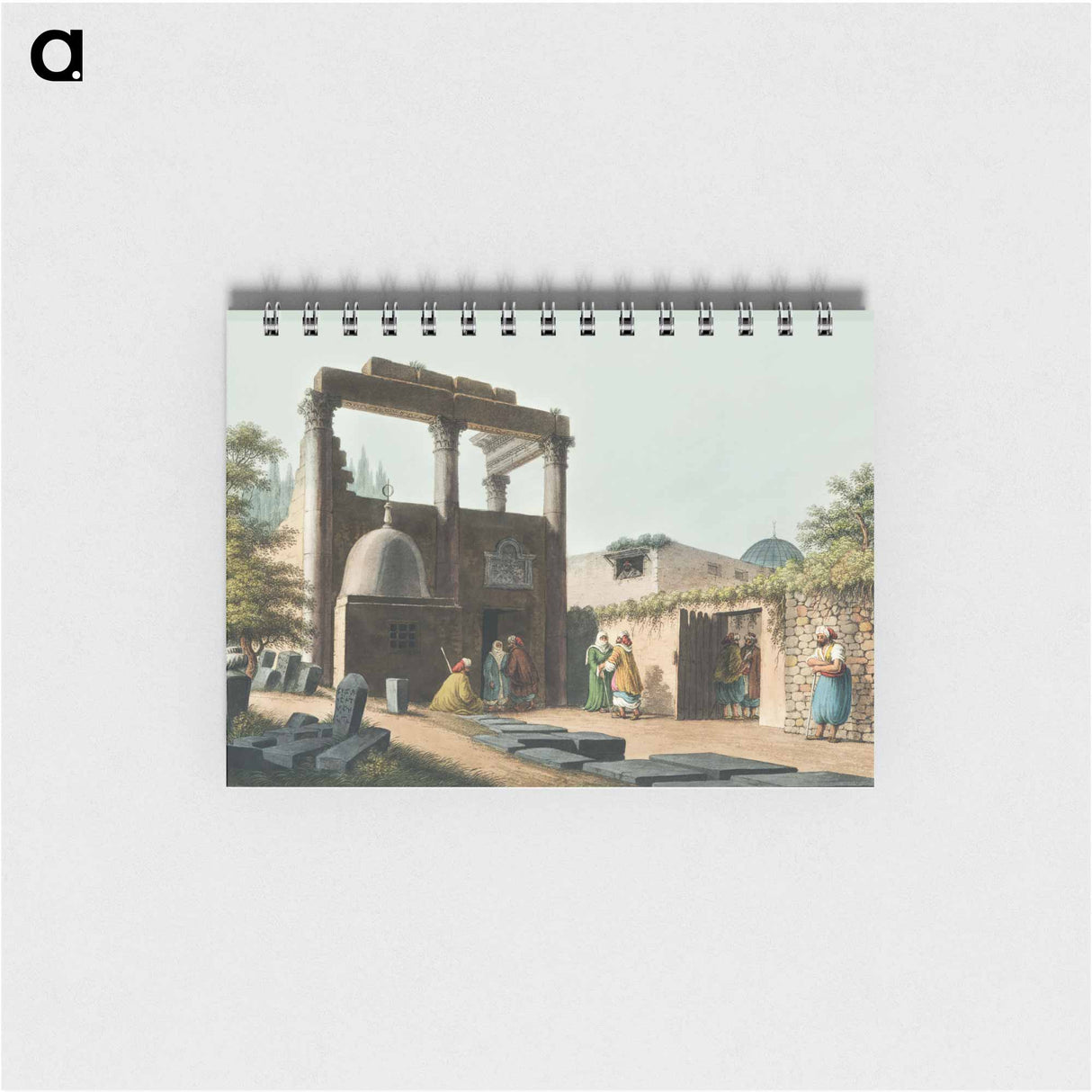 Mosque at Latachia - オスマン帝国領内の景色 Memo.